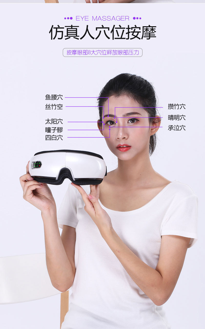 2019 Smart Eye Massager Charging Eye Care Machine Student Prevention Myopia Glasses Massager Source Manufacturer 2019 Smart Eye Massager Charging Eye Care Machine Student Prevention Myopia Glasses Massager Source Manufacturer