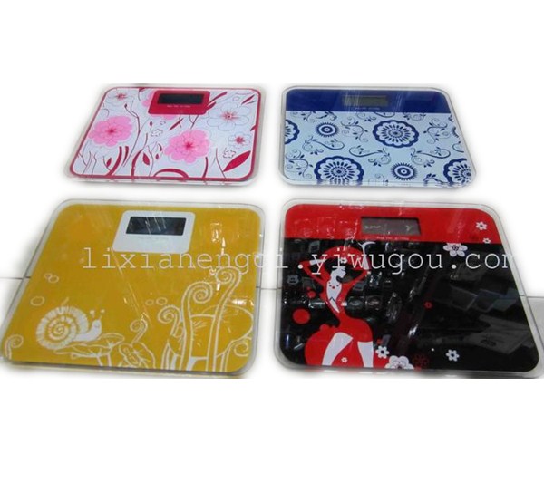 Electronic scale glass scale household scale advertising scale human health scale