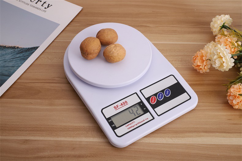 Cross-Border Labeling Kitchen Electronic Scale SF-400 Plastic Kitchen Scale 5...
