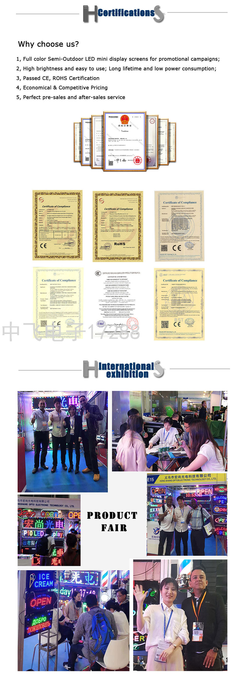Professional Production of LED Billboard Activity LED Screen Display Signboard Foreign Trade Hot Selling LED Light Board