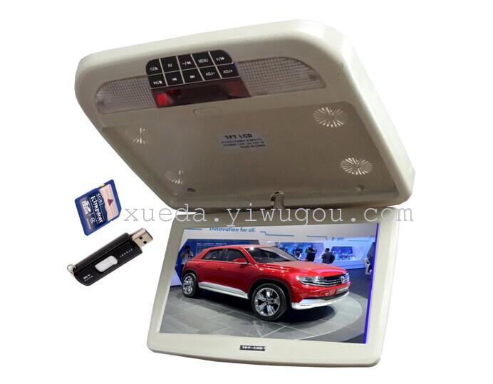 12 inch vehicle roof LED screen HD ultra thin LCD monitor