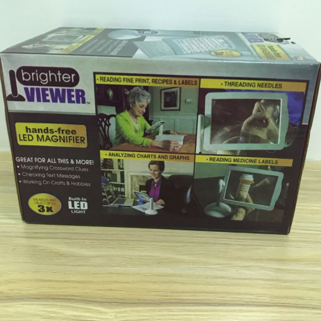 TV New Brighter Viewer LED Screen Magnifier