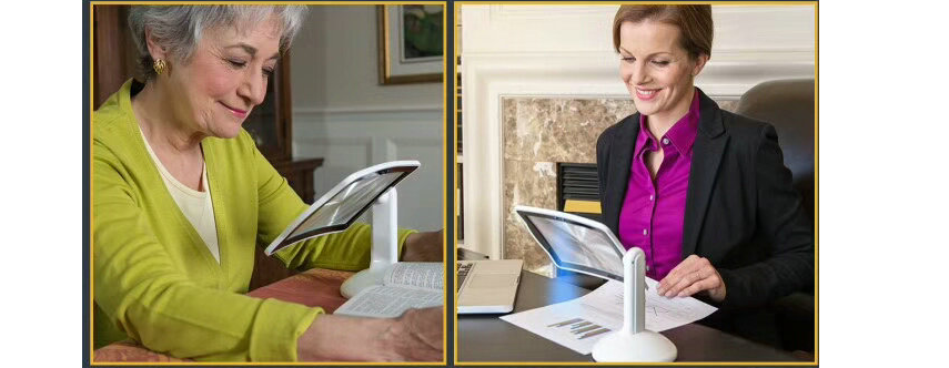 LED screen magnifier reading glasses 180 degrees rotating bracket LED screen magnifier reading glasses 180 degrees rotating bracket