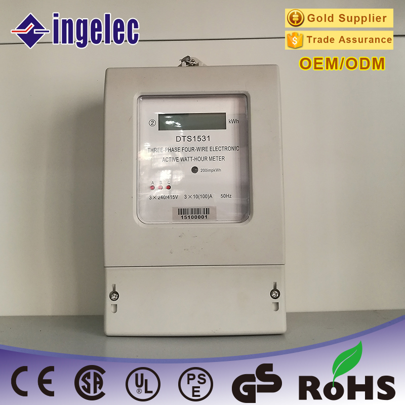 Electronic Single-Phase Watt-Hour Meter LED Screen Electronic Meter Meter