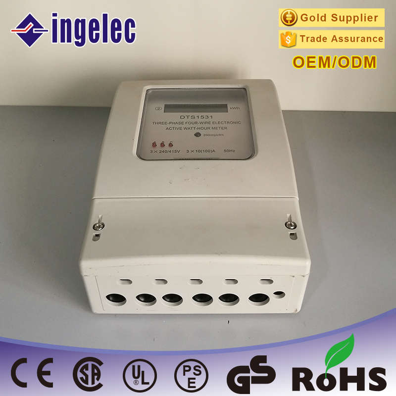 Electronic Single-Phase Watt-Hour Meter LED Screen Electronic Meter Meter