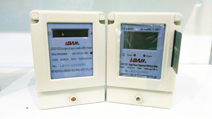 Hot Sale Electronic Single-Phase Watt-Hour Meter LED Screen Electronic Meter Meter