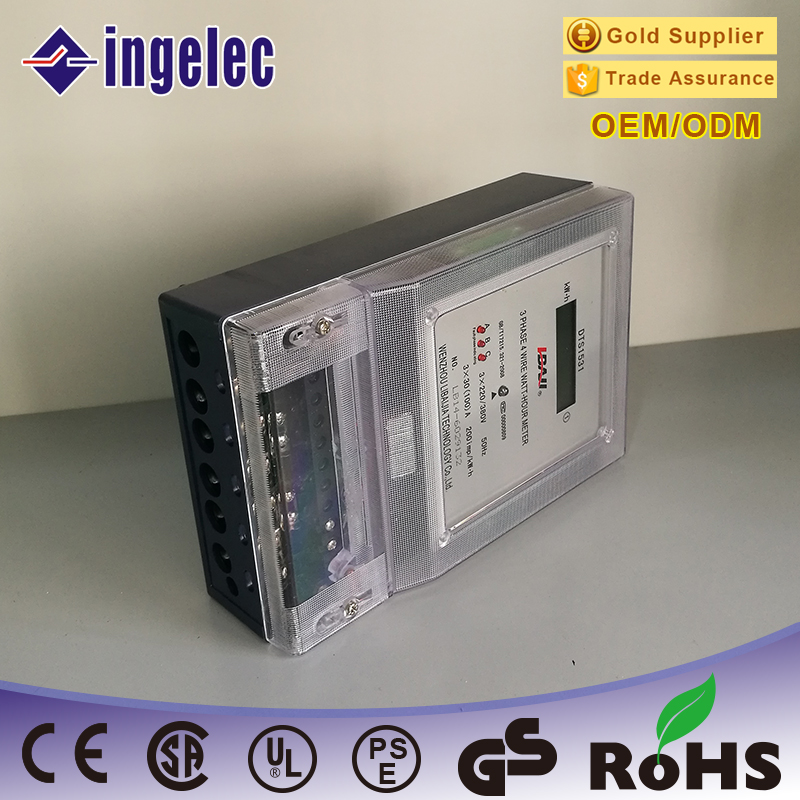 Factory Price Wholesale Electronic Single-Phase Watt-Hour Meter LED Screen Electronic Meter Meter