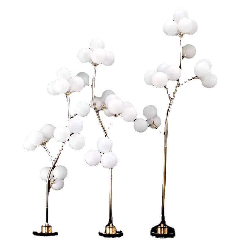 New Wedding Iron Plating Cotton Road Lead Lamp Wedding Props Decoration Stage Decoration Light
