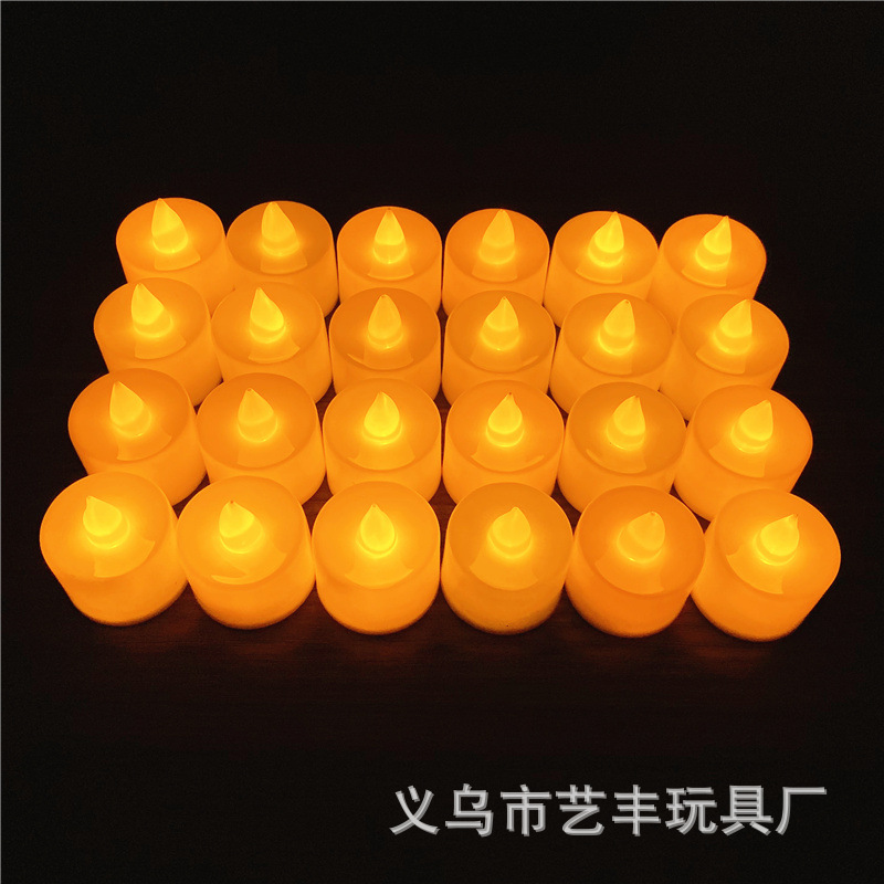 Electronic Candle Lamp Creative Birthday Wedding Confession Led Lead Proposal Venue Layout Props Electronic Candle