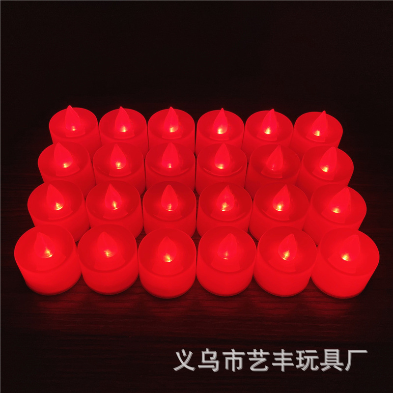 Electronic Candle Lamp Creative Birthday Wedding Confession Led Lead Proposal Venue Layout Props Electronic Candle
