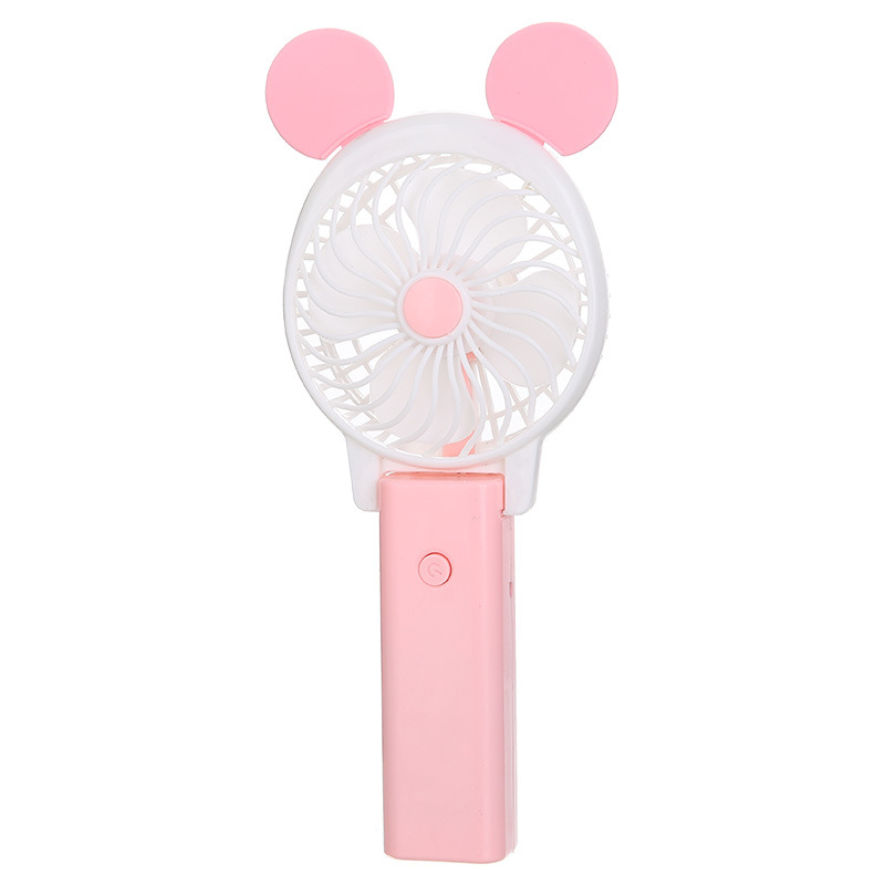 Portable Fan Summer USB Mini Folding Portable Electric Fan Desktop Cartoon Student Pocket Small Fan