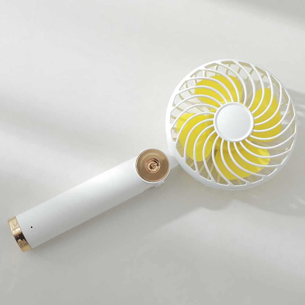 Rotary folding small fan USB charging handheld mini desktop small fan with charging pad function Rotary folding small fan USB charging handheld mini desktop small fan with charging pad function