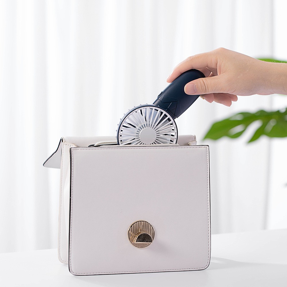Creative Folding Pocket Mini USB Recharge Small Fan Dry Battery N7b Portable Handheld Outdoor Fan