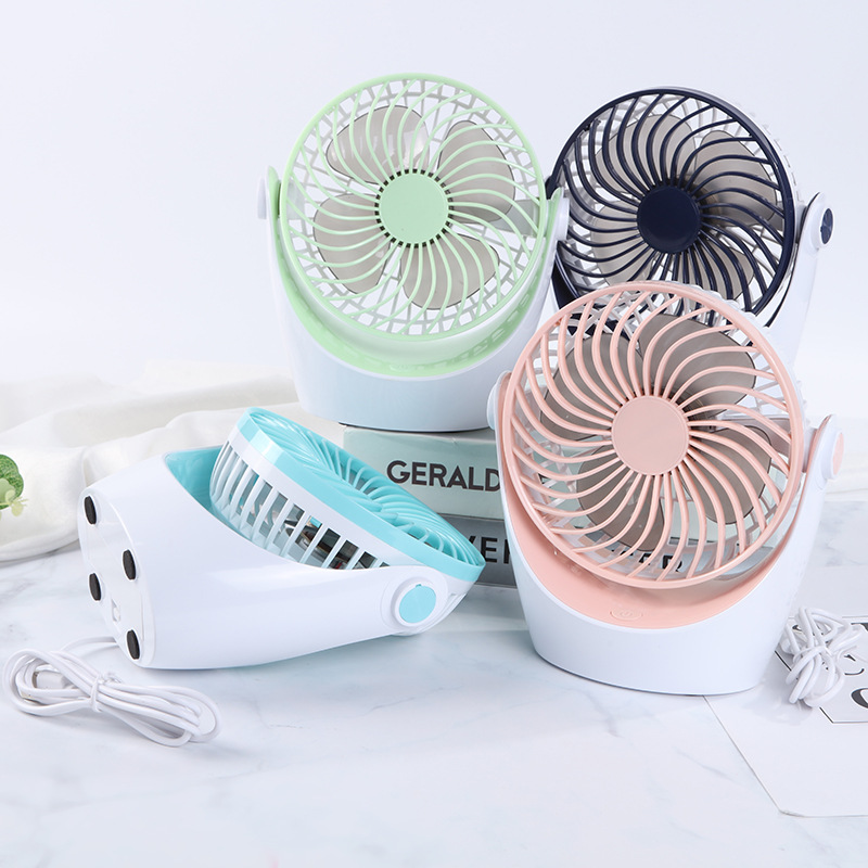 Creative Summer Simple and Beautiful Cool USB Desktop Small fan Portable Noiseless Mini Fan Wholesale