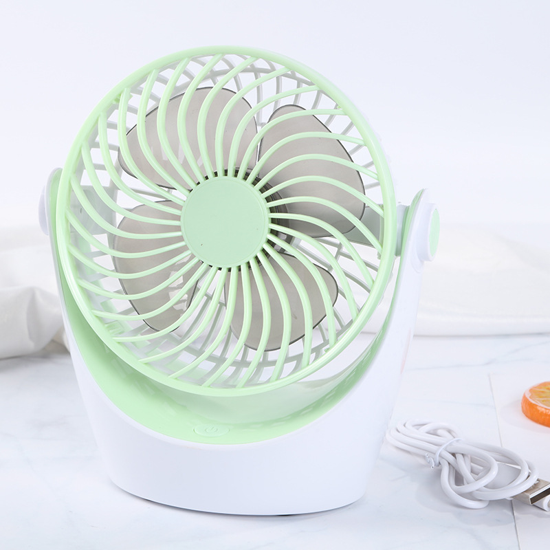 Creative Summer Simple and Beautiful Cool USB Desktop Small fan Portable Noiseless Mini Fan Wholesale