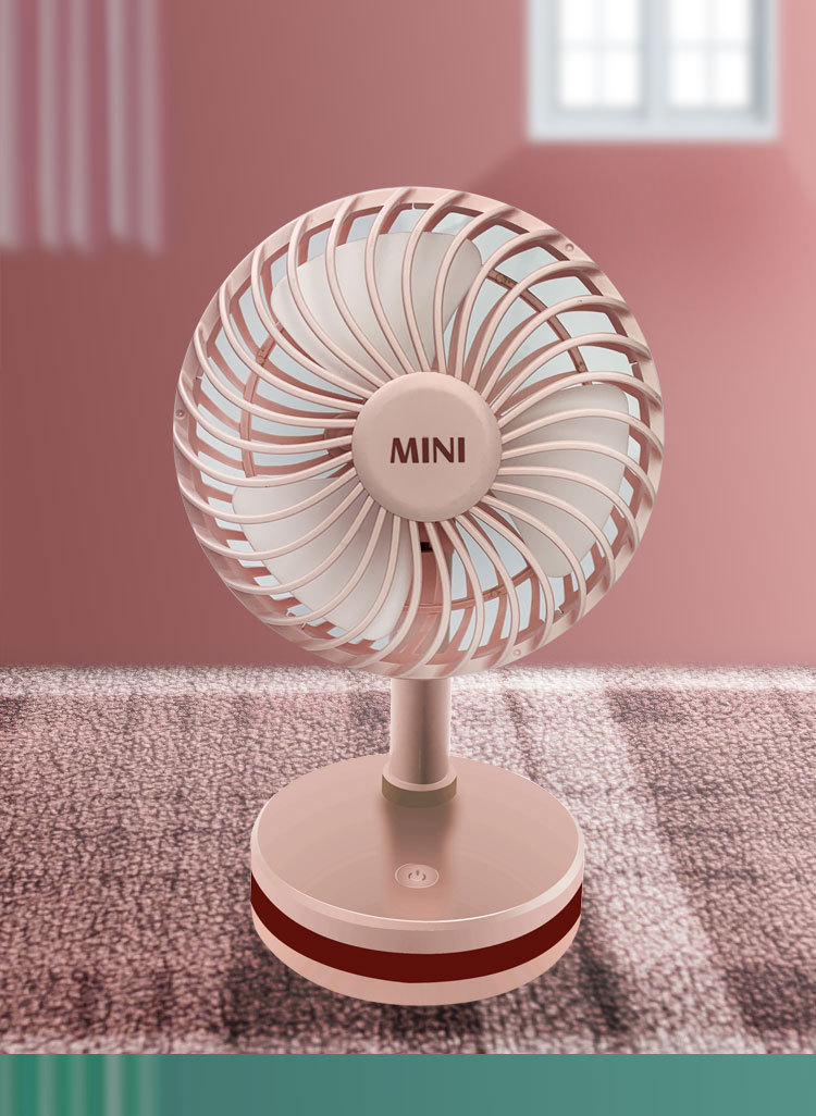 New Watch Fan Mini Handheld Spray Humidification Pocket Portable Folding Halter USB Rechargeable Small Fan