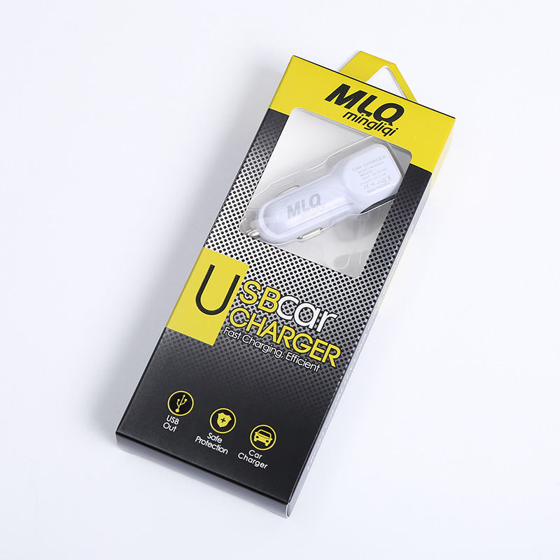Minliqi MLQ car dual USB car charging quality fast 2.4a car dual phone charger wholesale