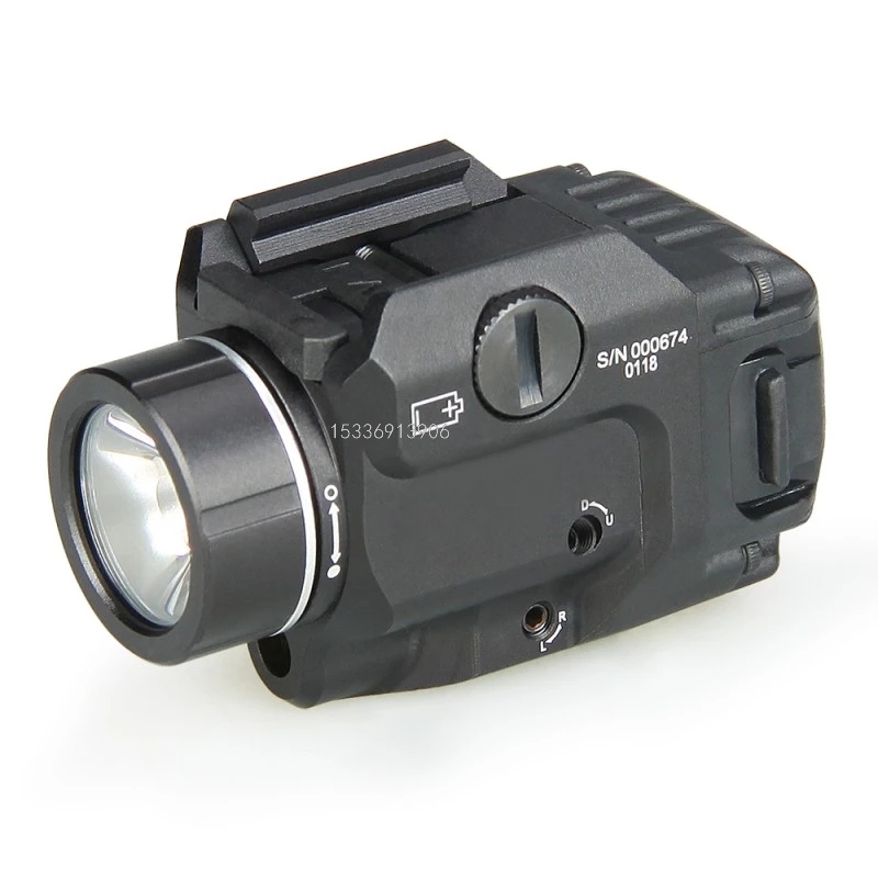 TLR-8 All-Metal Tail Hood All-Inclusive Red Laser 600 Lumen LED Torch