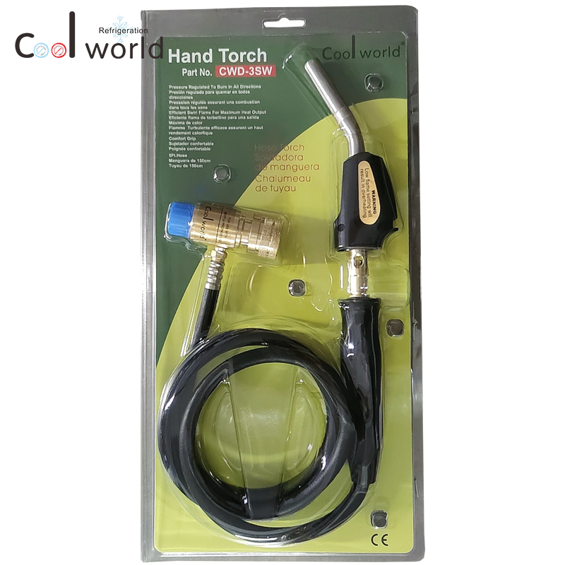 CWD-3SW hand torch welding torch Electronic torch with 1.5m hose