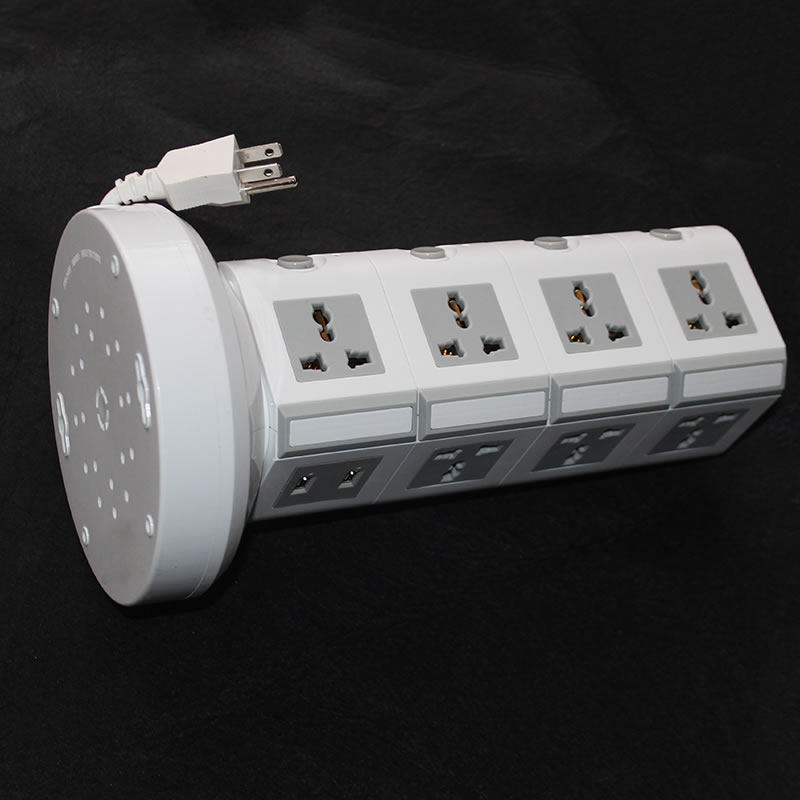 4-Layer 2usb Independent Switch Socket Power Strip Power Strip Patch Board Patch Board