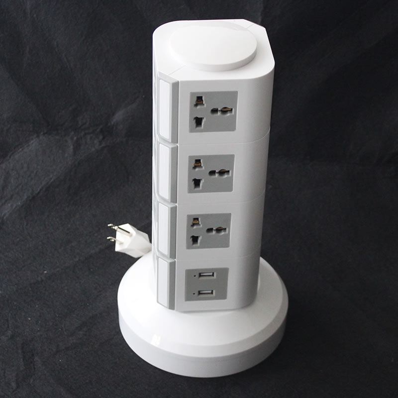 4-Layer 2usb Independent Switch Socket Power Strip Power Strip Patch Board Patch Board