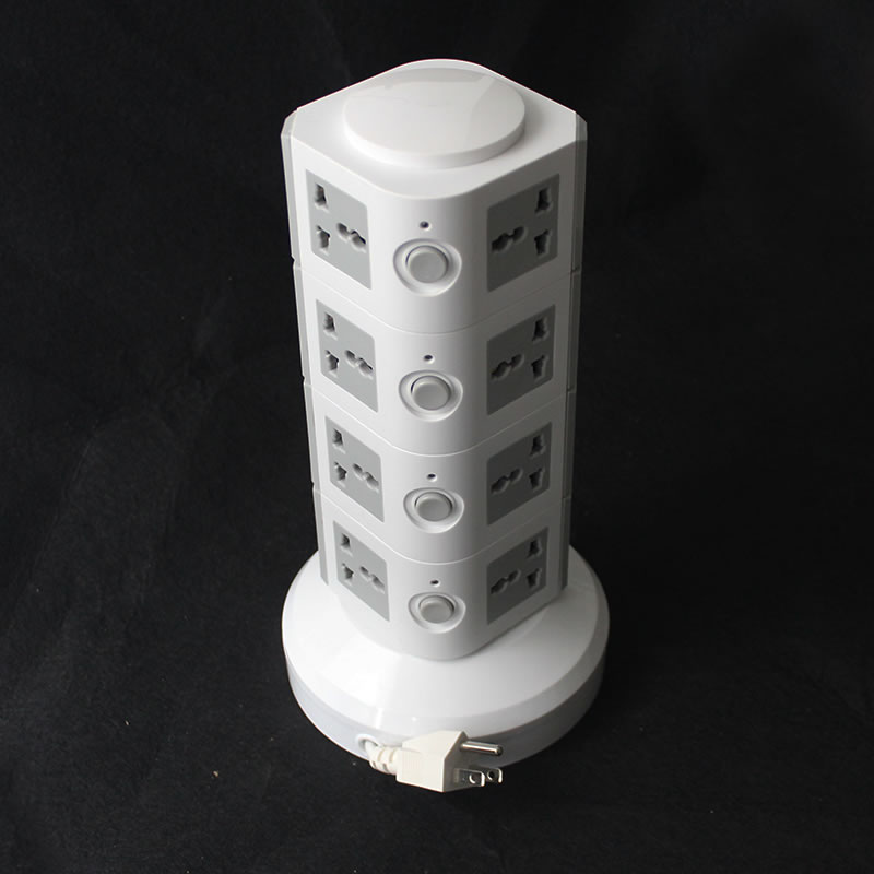 4-Layer 2usb Independent Switch Socket Power Strip Power Strip Patch Board Patch Board