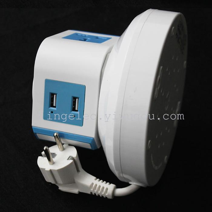 4-Layer 2usb Independent Switch Socket Power Strip Power Strip Patch Board Patch Board