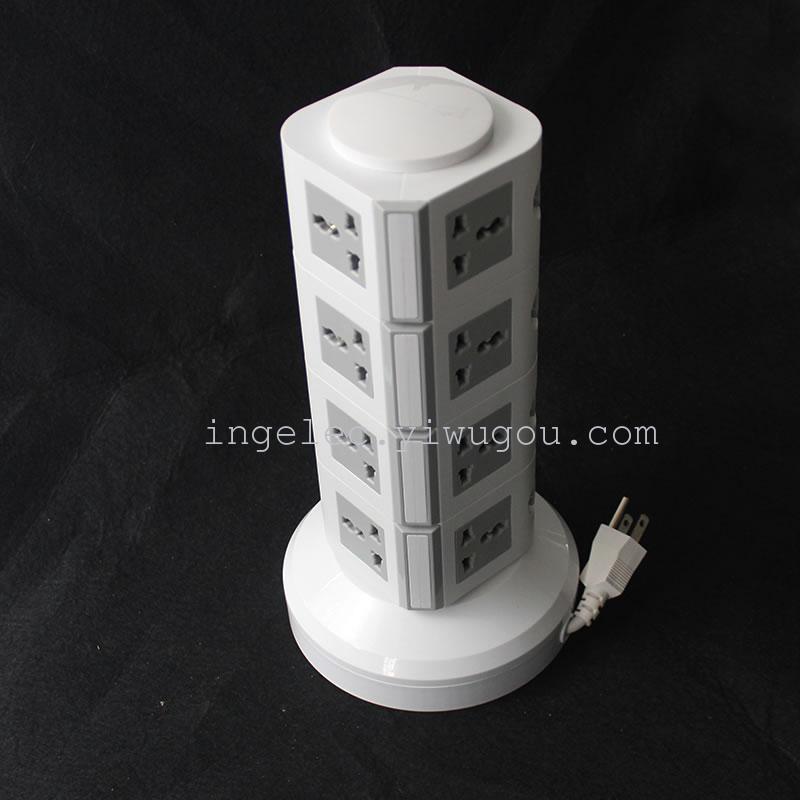 Multifunctional 4-Layer 2usb Independent Switch Socket Power Strip Power Strip Patch Board Patch Board