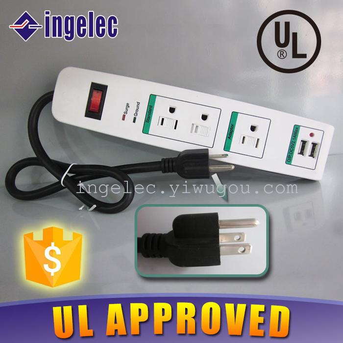 6 Position 3M with Switch American Grounding Socket Power Strip Power Strip Patch Board Patch Board