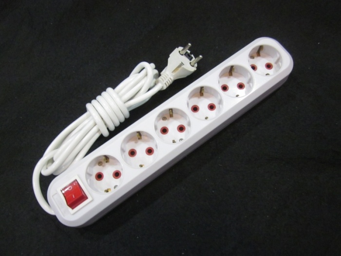 6 Position 3M with Switch American Grounding Socket Power Strip Power Strip Patch Board Patch Board
