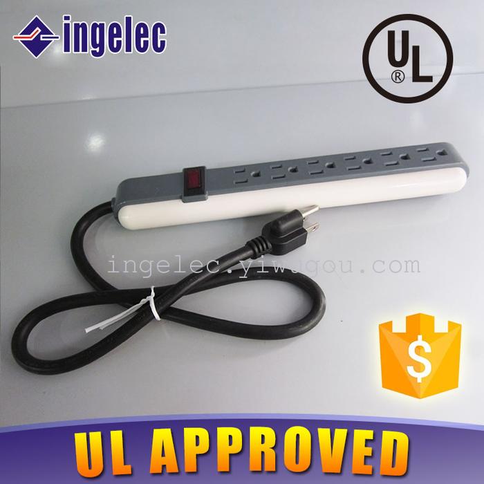6 Position 3M with Switch American Grounding Socket Power Strip Power Strip Patch Board Patch Board