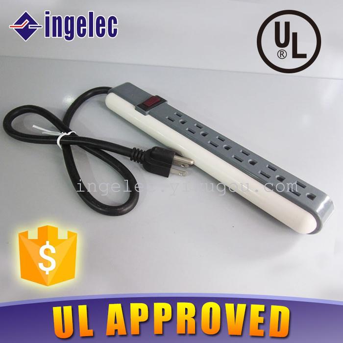 6 Position 3M with Switch American Grounding Socket Power Strip Power Strip Patch Board Patch Board