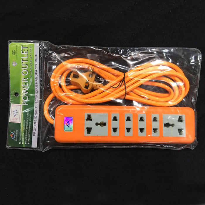 Wiring Power Strip Patch Board Socket 3 M Color Rainproof and Waterproof Patch Board Wiring Power Strip Patch Board Socket 3 M Color Rainproof and Waterproof Patch Board