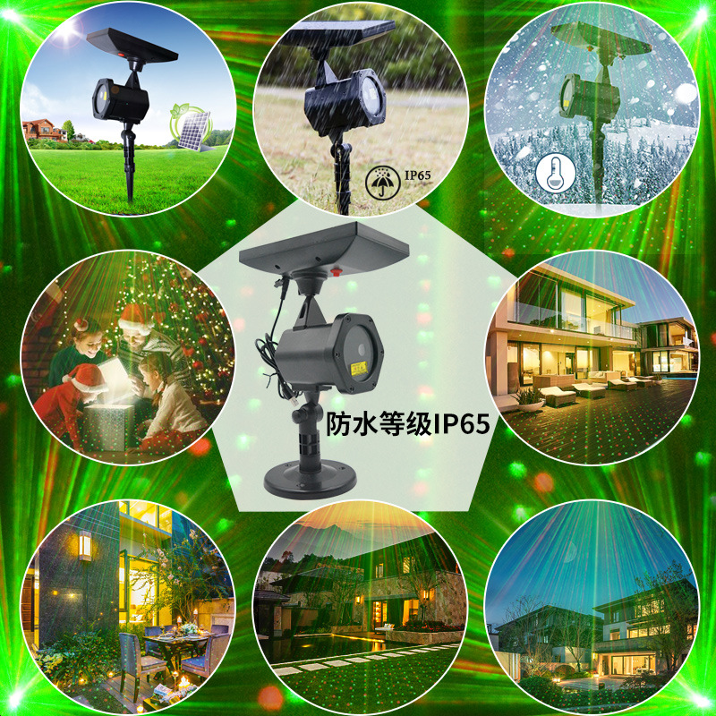 Laser Light Solar Lawn Laser Light Outdoor Lawn Laser Light Wish Christmas Lawn Laser Light