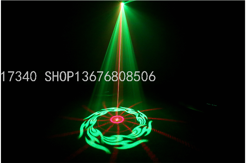 16-in-1 Laser Light Mini Laser Light Laser Light Animation Laser Light Laser Light 4 Head 8 Eyes Beam Laser Light LED