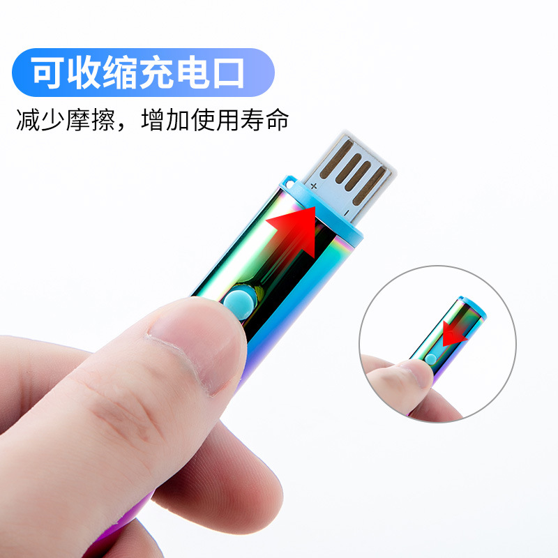 USB Colorful Starry Sky Green Light Laser Light Flashlight Sales Sand Tray Pen Mini Portable Laser Flashlight