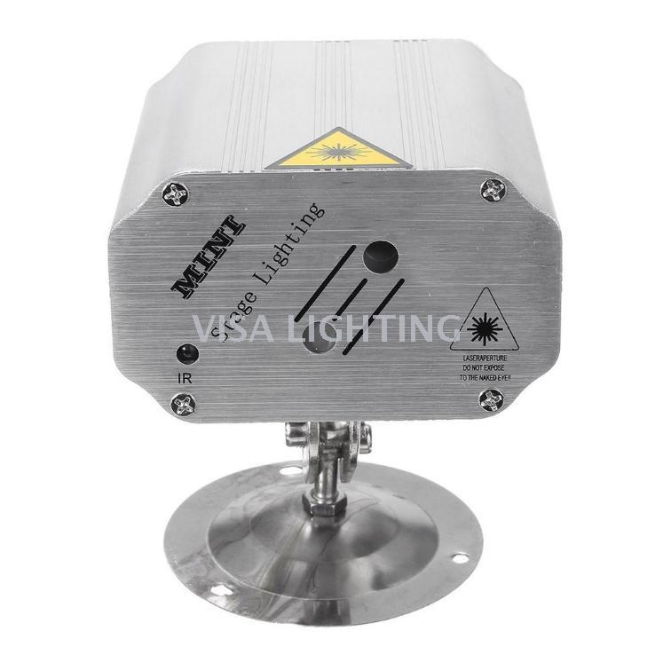Stage lighting remote control double hole mini laser light KTV bar DJ booth light dynamic pattern laser laser light