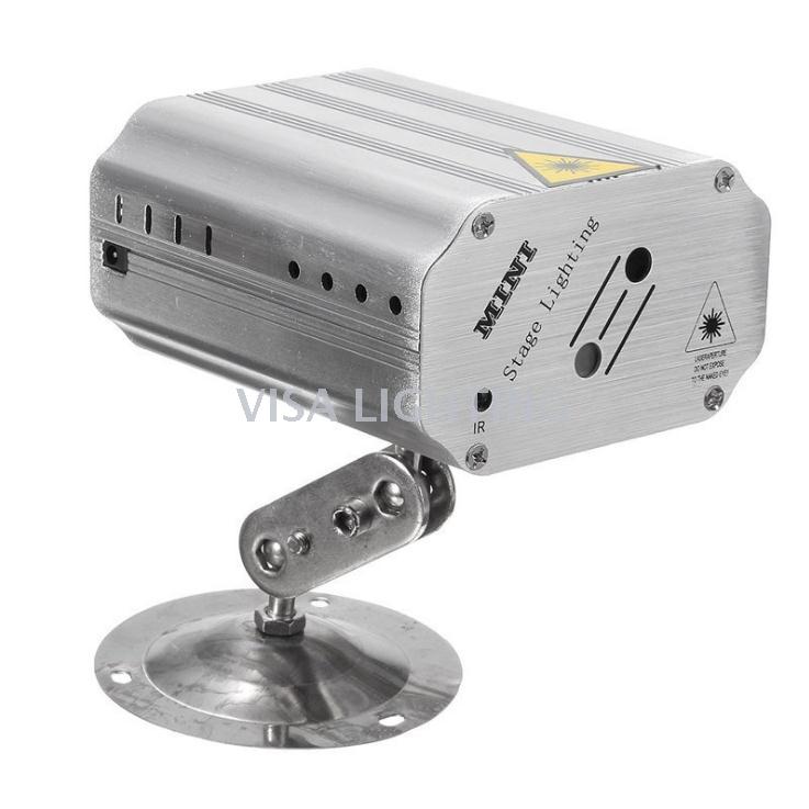 Stage lighting remote control double hole mini laser light KTV bar DJ booth light dynamic pattern laser laser light