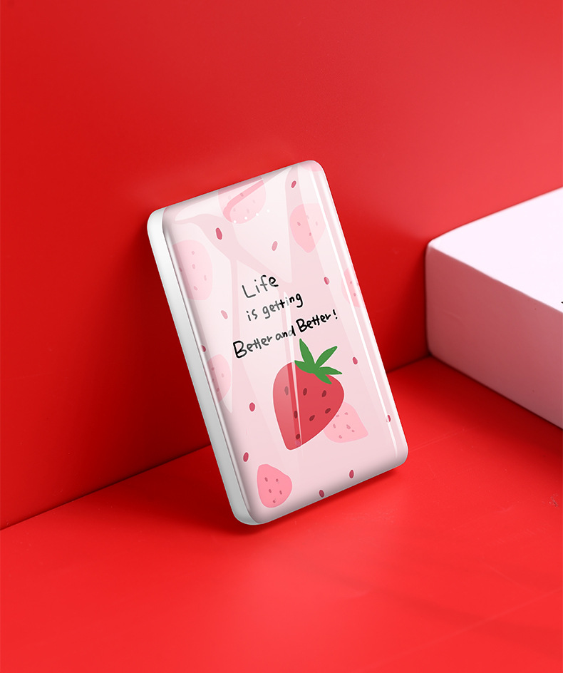 New Cartoon Power Bank Custom Logo Mini 5000 MA Ultra-Thin Portable Power Source Factory Custom New Cartoon Power Bank Custom Logo Mini 5000 MA Ultra-Thin Portable Power Source Factory Custom