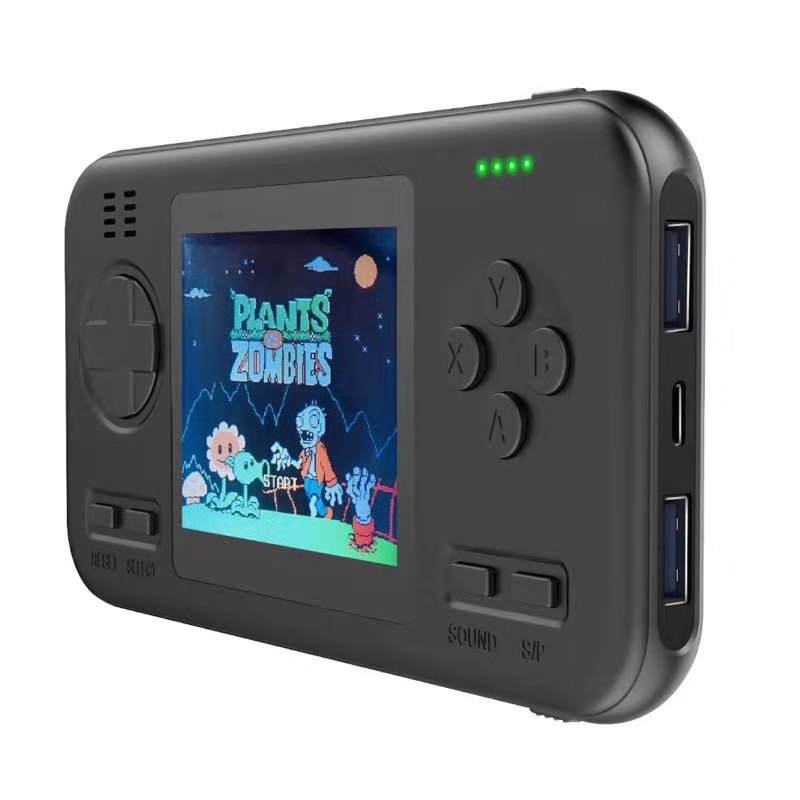 Game Machine + Power Bank 2-in-1 Retro Handheld Portable Game Machine Mini 8000 MA Travel Unique