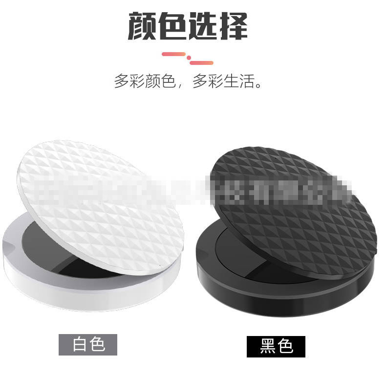 Private Model Portable LED Power Bank Makeup Mirror Internet Celebrity Portable Portable Mobile Power Gift Mirror Custom