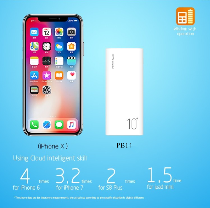 Aidu Power Bank Shared Large Capacity Mobile Power Gift Logo High-End Custom Feel Comfortable and Easy to Carry