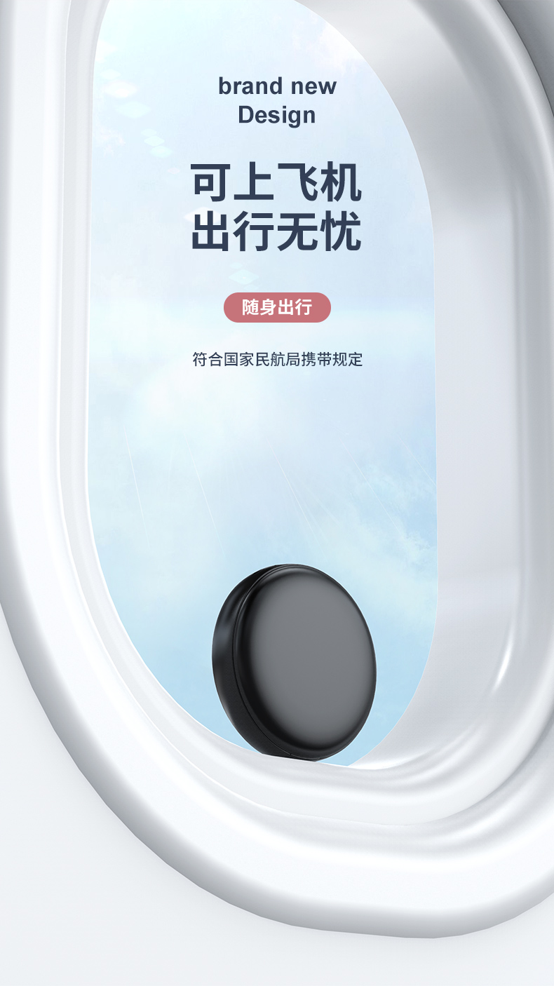 New Makeup Mirror Comes with Three-Line Power Bank 10000 MA Creative Mini Fast Charge Mobile Power Can Be Customized