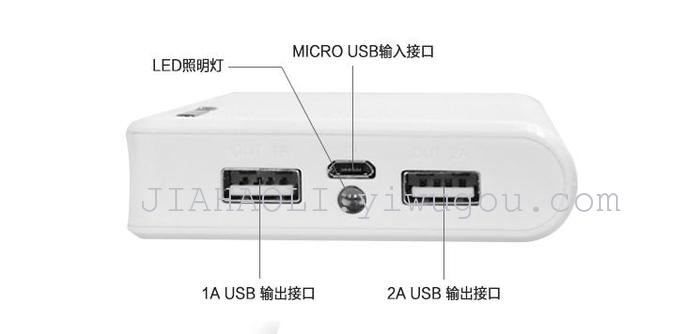 Portable wallet mobile power POWER BANK