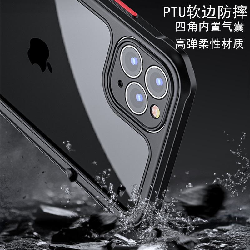 Fruit 11pro Mobile Phone Shell Iphone12 Fine Hole Lens AllInclusive Soft Case XR Boxer DropResistant X Protective Case