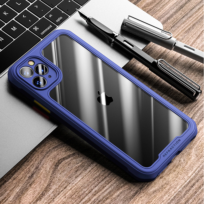 Fruit 11pro Mobile Phone Shell Iphone12 Fine Hole Lens AllInclusive Soft Case XR Boxer DropResistant X Protective Case