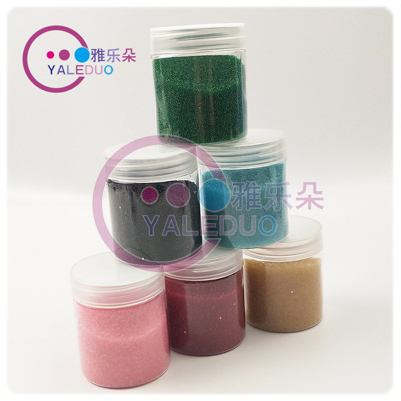 Yaleduo Bottled Colorful Glass Beads DIY Jewelry Materials Epoxy Manicure Cell Phone Shell Accessories Tao 1688 Supply