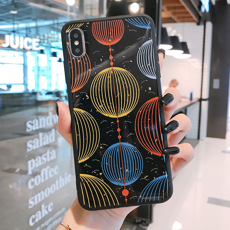 Applicable to Apple 11 Phone Case New Iphone11 XR 8 7 Lantern Epoxy Silicone Mobile Phone Shell for iPhone Phone Case Applicable to Apple 11 Phone Case New Iphone11 XR 8 7 Lantern Epoxy Silicone Mobile Phone Shell for iPhone Phone Case