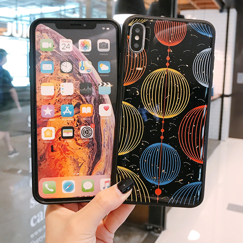 Applicable to Apple 11 Phone Case New Iphone11 XR 8 7 Lantern Epoxy Silicone Mobile Phone Shell for iPhone Phone Case Applicable to Apple 11 Phone Case New Iphone11 XR 8 7 Lantern Epoxy Silicone Mobile Phone Shell for iPhone Phone Case