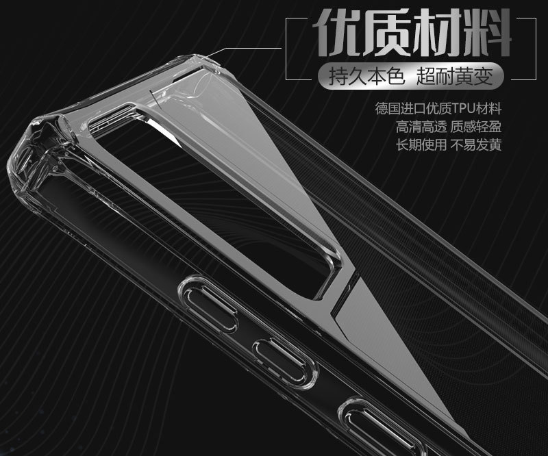 Trade Applicable Transparent Mobile Phone Shell Fine Hole Boxer Thickened TPU Protective Case for Samsung Note20ultra Trade Applicable Transparent Mobile Phone Shell Fine Hole Boxer Thickened TPU Protective Case for Samsung Note20ultra